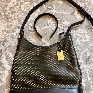 Dooney & Burke black shoulder purse